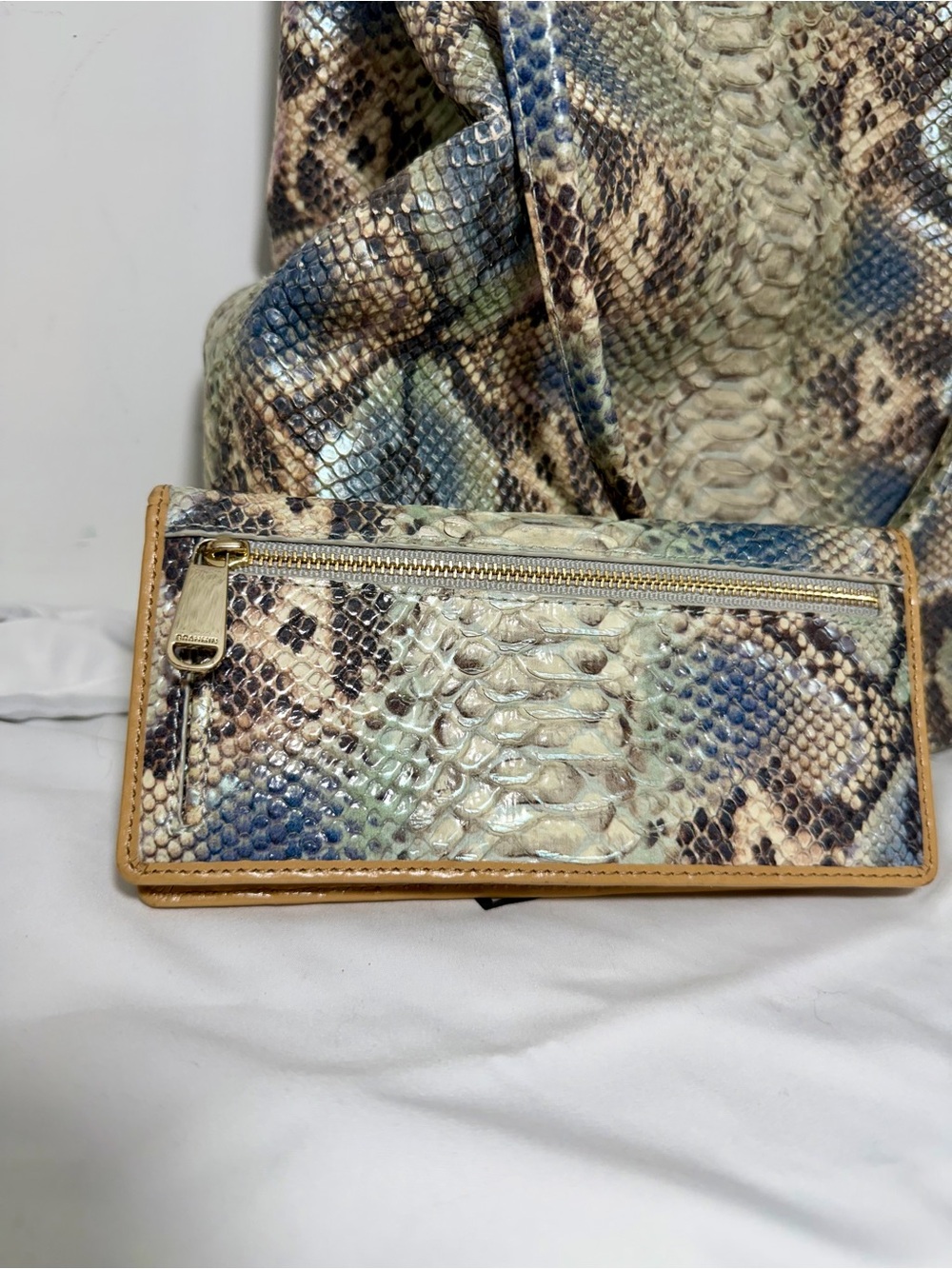 Brahmin Molly Haven Roxanne Shoulder Bag & Matching Wallet with duster bag - Picture 5 of 15